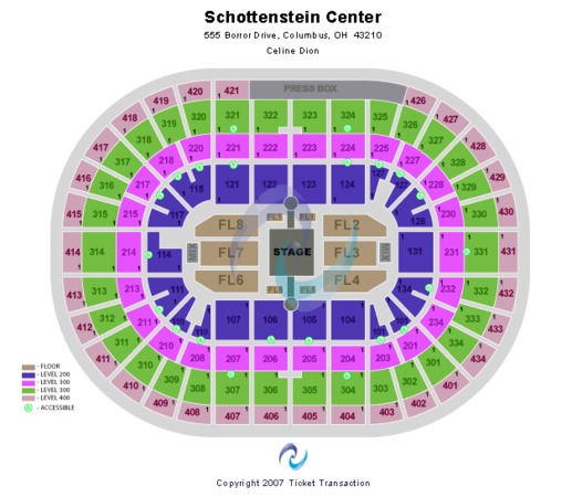 Schottenstein Center Tickets In Columbus Ohio Seating Charts Events 