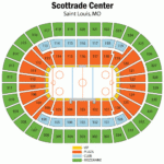 Scottrade Center Seating Chart Views And Reviews St Louis Blues