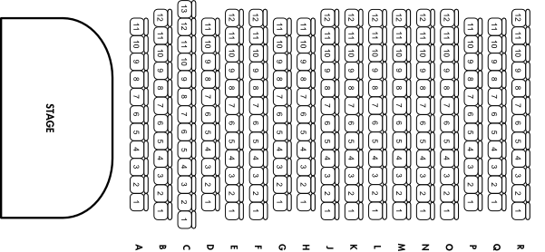 Seating Chart The Anne L Bernstein Theater New York City New York