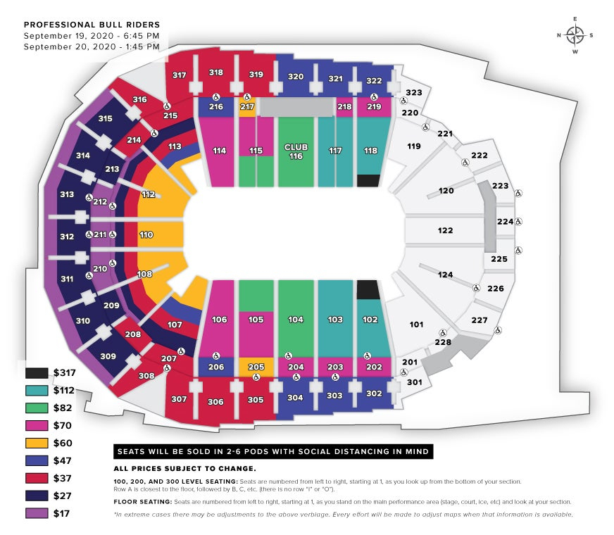 Seating Charts Iowa Events Center