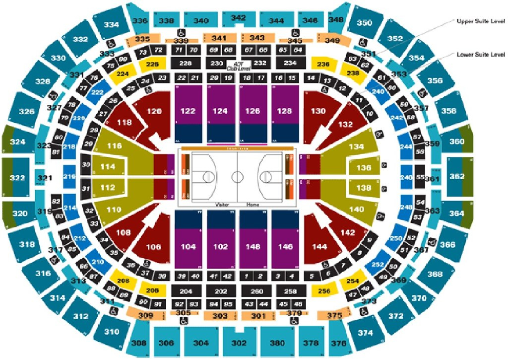 Seating Map See The Pepsi Center Seating Chart Maps