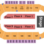 Showare Center Tickets In Kent Washington Showare Center Seating