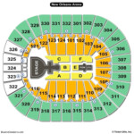 Smoothie King Center Seating Chart Seating Charts Tickets