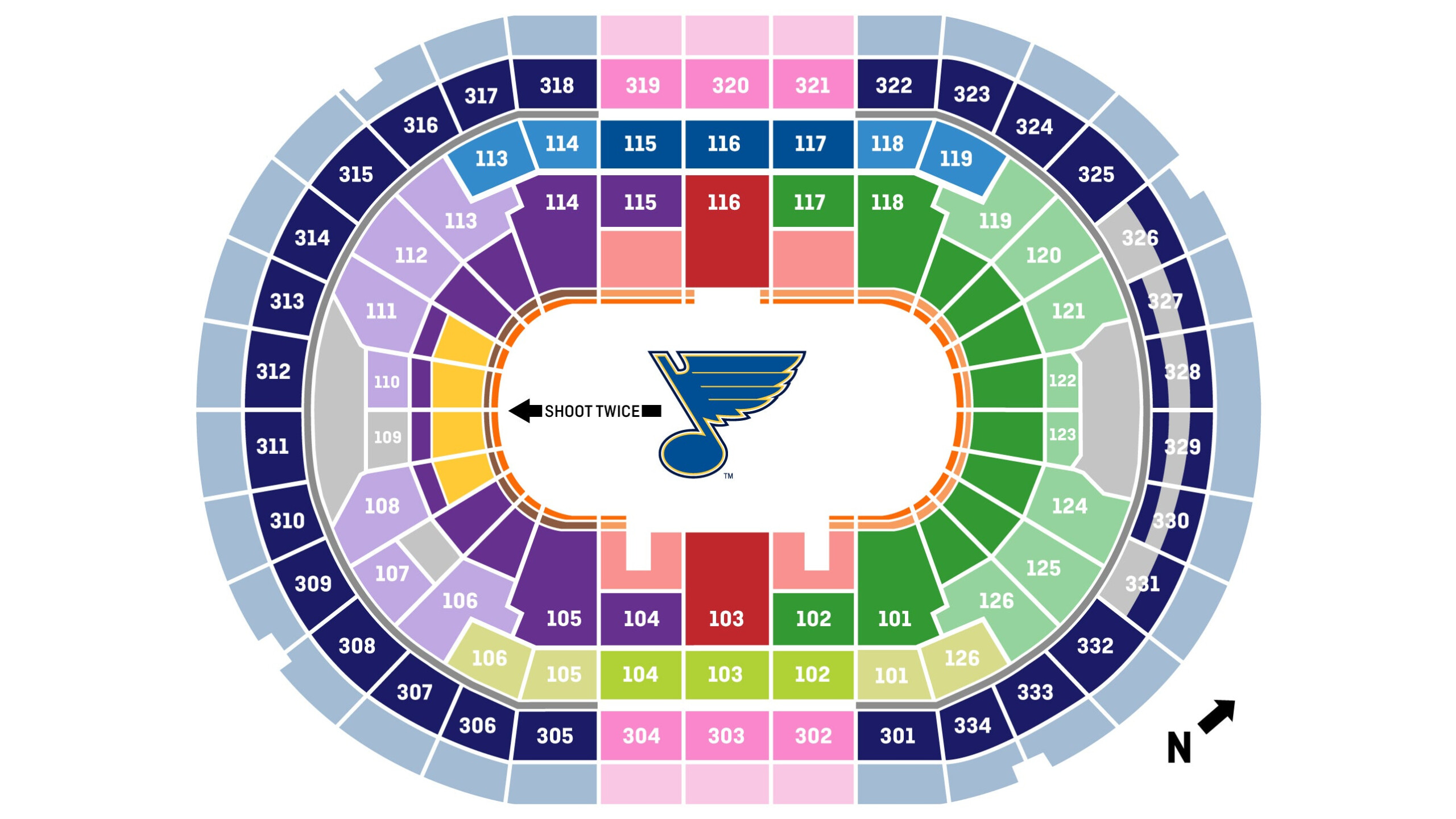 St Louis Blues Tickets Seating Chart MSU Program Evaluation