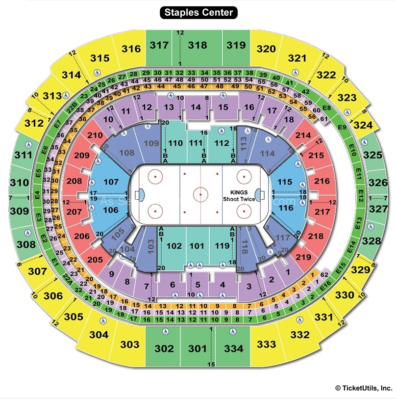 Staples Center Grammy Seating Chart Center Seating Chart