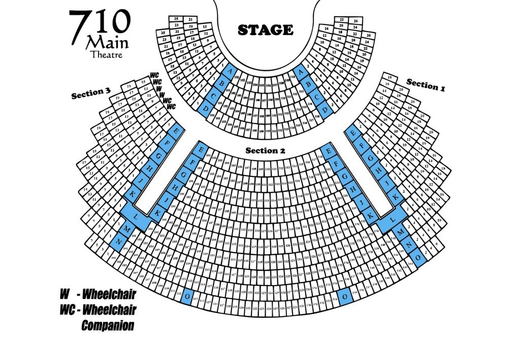 Sheas Performing Arts Center Seating Chart Center Seating Chart