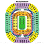 The Dome At America s Center Seating Chart Seating Charts Tickets