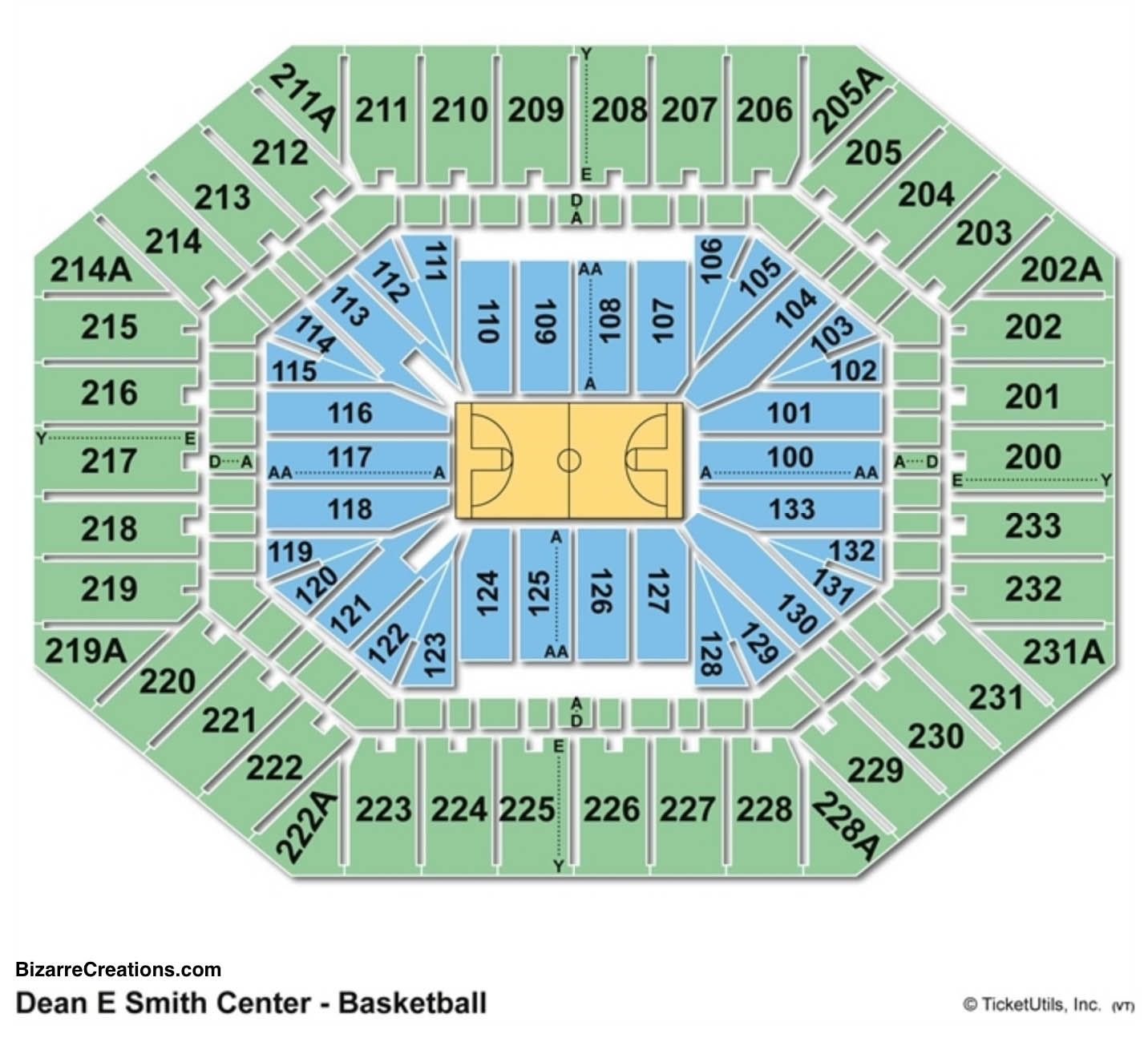 The Dome Seating Chart Focus