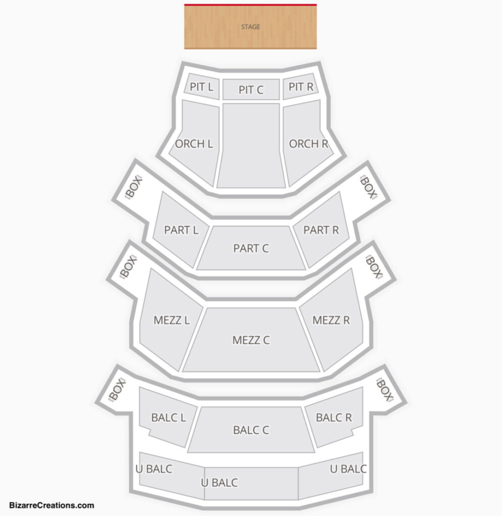 The Long Center For The Performing Arts Seating Chart Seating Charts 