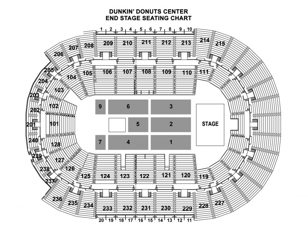 The Stylish As Well As Stunning Dunkin Donuts Center Seating Chart With 