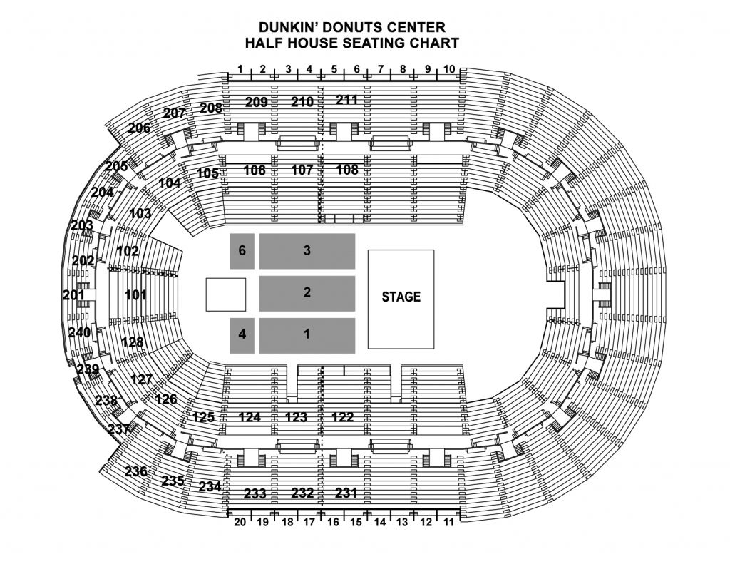 The Stylish As Well As Stunning Dunkin Donuts Center Seating Chart With