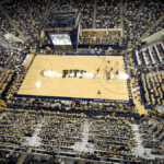 The Usual Packed House For A University Of Pittsburgh Home Basketball