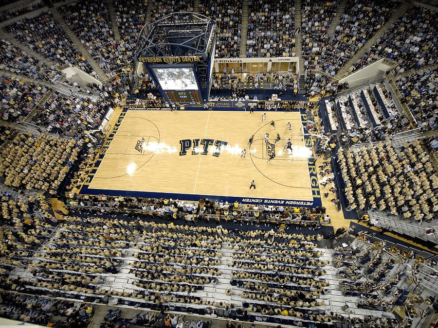 The Usual Packed House For A University Of Pittsburgh Home Basketball 