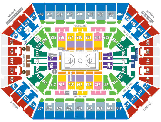 Ticket King Milwaukee Wisconsin Where To Sit At The BMO Harris Bradley 