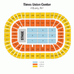 Times Union Center Seating Chart Times Union Center In Albany New York