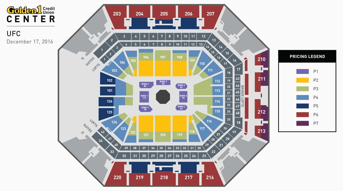 Golden 1 Center Pbr Seating Chart Center Seating Chart