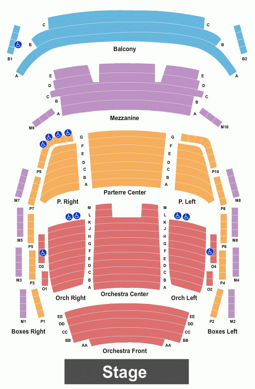 University Of Denver Newman Center Gates Concert Hall Seating Chart 