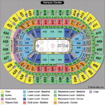 Verizon Center Seating Chart Concert Seating Charts Verizon Center