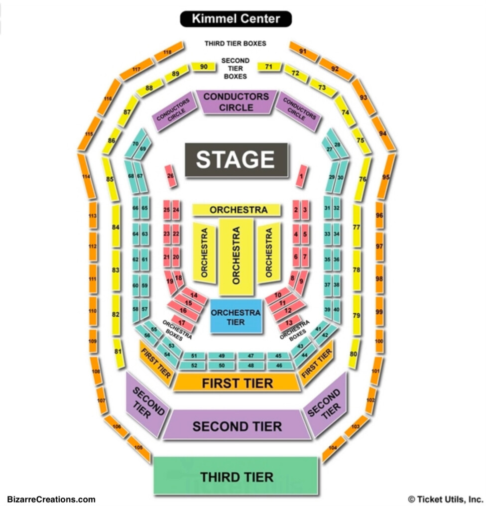 Verizon Hall At The Kimmel Center Seating Charts Views Games 