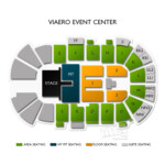 Viaero Event Center Seating Chart Vivid Seats