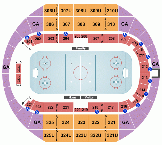 Von Braun Center Arena Seating Chart Von Braun Center Arena Event 