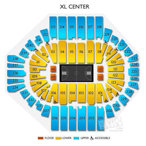 XL Center Tickets XL Center Information XL Center Seating Chart